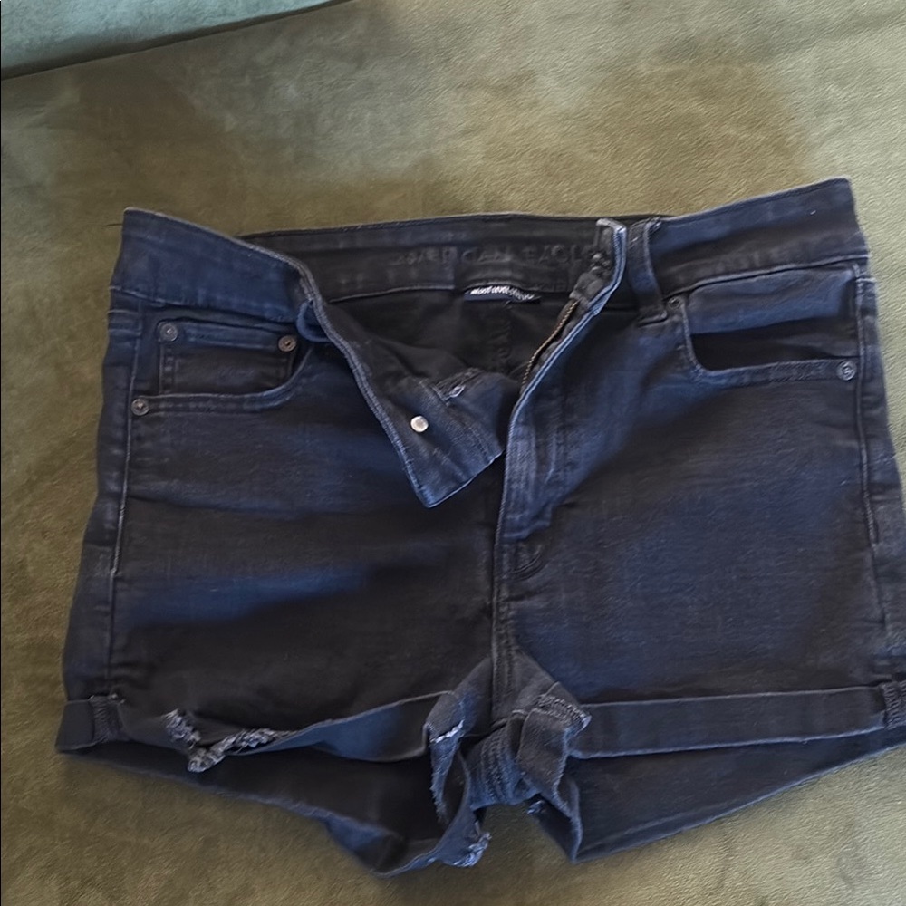 American Eagle Outfitters Charcoal Denim Shorts